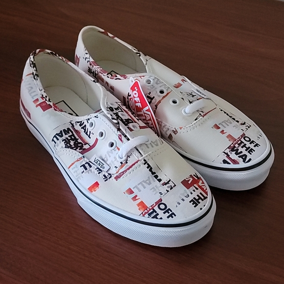 Vans Authentic Packing Tape Sneakers - Size 7.5 - Picture 13 of 16